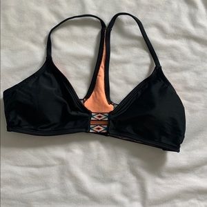 Black bikini top